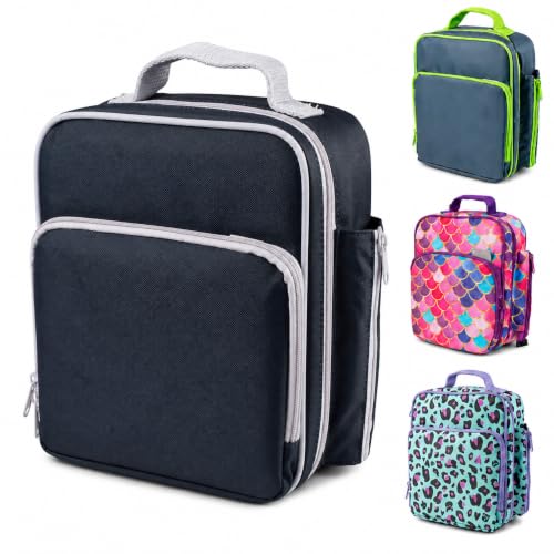 Bentology Kids Insulated Lunch Box for School with Reinforced Support Frame