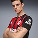 Puma Men's A.C. Milan Home Jersey Replica, for All Time Red- Black AH25, Large ACM Home Jersey Replica