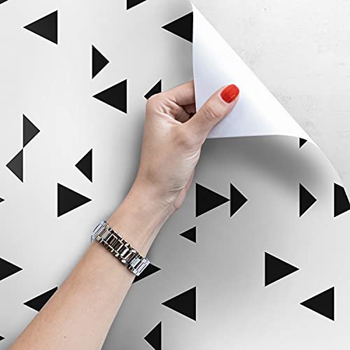 Papier peint triangle scandinave géométrique pour rénover mur et meuble
