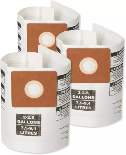 NaningLxh #CMXZVBE38774 3pcs Wet/Dry Vac Dust Collection Bag Durable Replacement Parts New for Craftsman