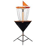 Franklin Sports Disc Golf Target - Portable - Sturdy Metal Chains - Carry Bag Included