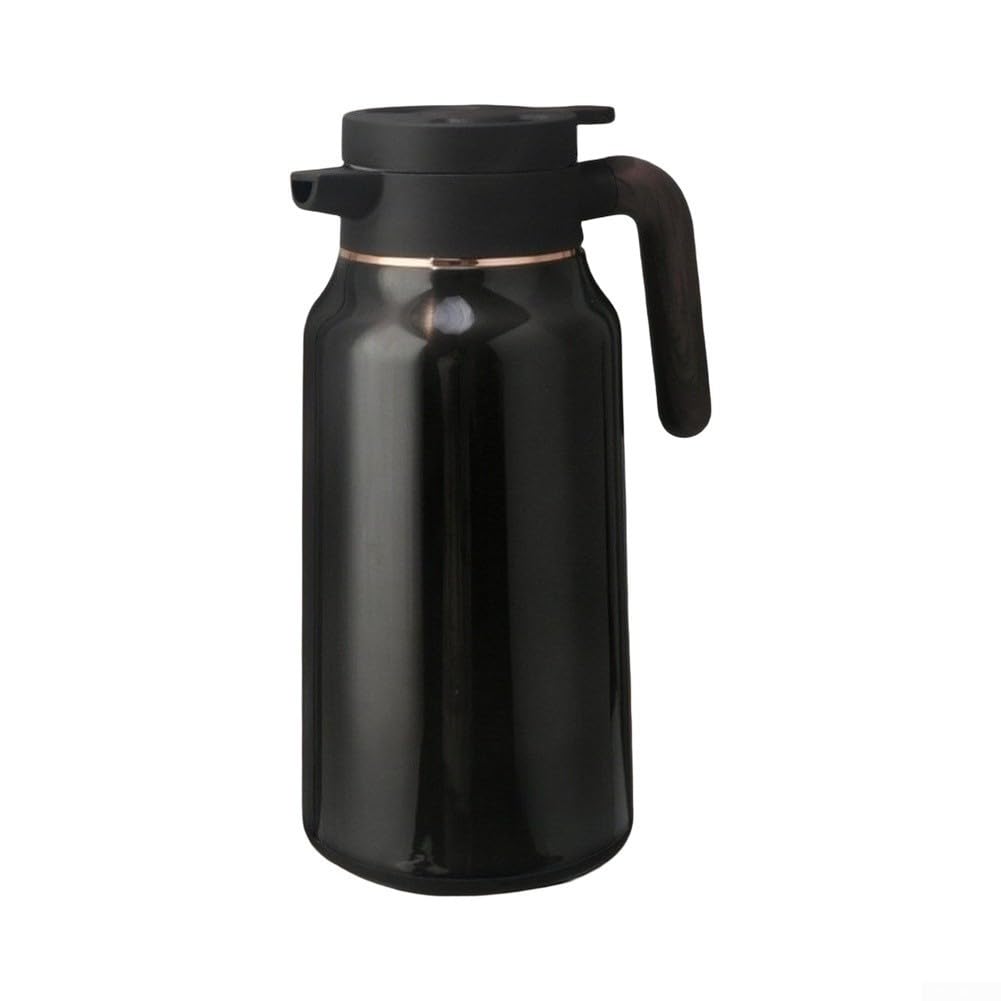Bouteille isotherme en acier inoxydable 304 à double paroi (noir)