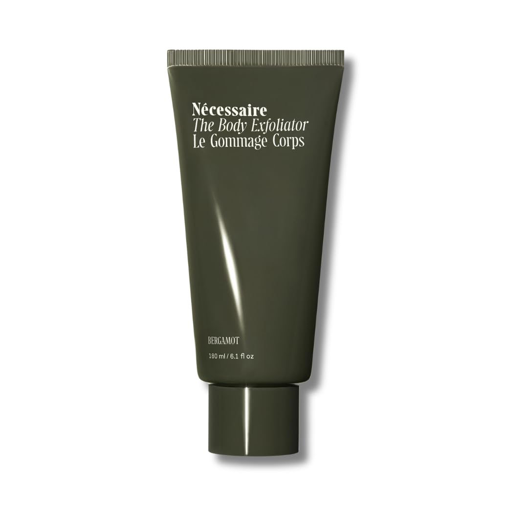 Nécessaire The Body Exfoliator. Bergamot. AHA/BHA/PHA. Activated Charcoal. Erase KP