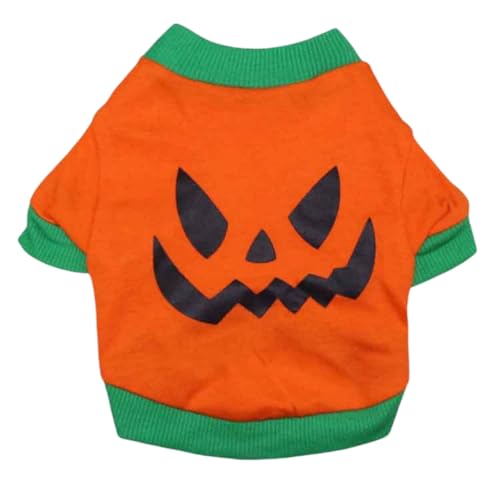 ハロウィン ペット服 秋冬 犬服 綿製 tシャツ 柔らかい ドッグウェア 犬用パーカー リブニット 可愛い 無地 春夏服 通気性 犬猫洋服 小型犬 パジャマ 脱毛保護 日焼き防ぐ お出かけ 散歩 コスプレ 変身 犬の服