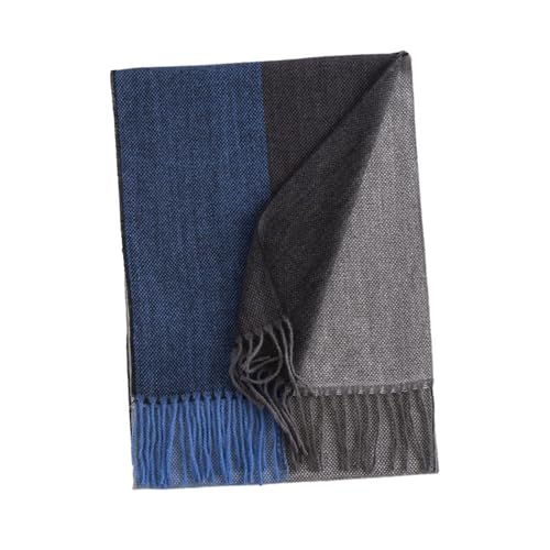 Bufanda invierno viajero estilo mantón con acabados de alta protección térmica