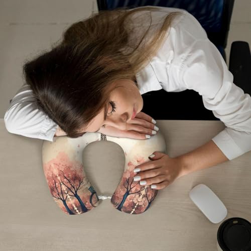 Almohada cuello en U espuma viscoelástica 30x25 cm miniatura 7