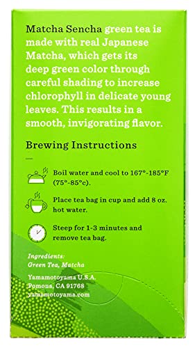 Té verde Matcha Sencha 18 saquitos pack de 6 miniatura 3