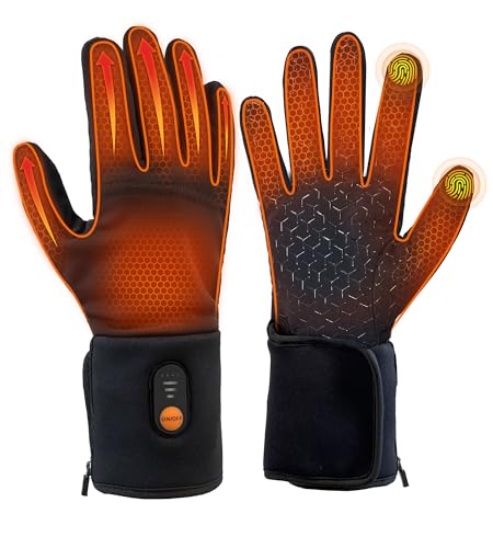 EBOSSOM Rechargeable Heated Glove Liners for Men & Women