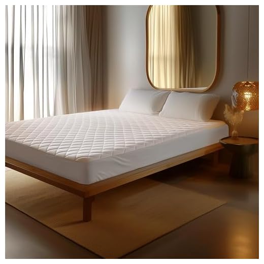 Sleep & Beyond myProtector 2 -in -1 Ultimate Washable Mattress Protector - Natural Wool Filling Breathable Comfort Waterproof - Fits up to 18" Deep - Queen 60x80 inch