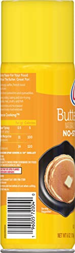 Crisco No-Stick Cooking Spray, Butter, 6 Ounce - Thumbnail 2