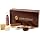 Includes 6-piece velour care set