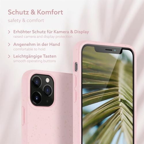 Coque iPhone 11 Pro biodégradable ONEFLOW Sama Sama étui téléphone rose