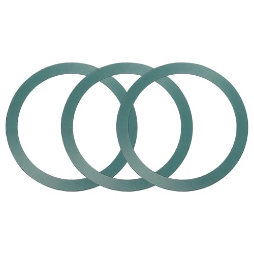 Anillos adaptadores magnéticos uxcell verdes para fundas de móvil y carga inalámbrica