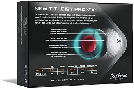 Titleist Pro V1x Golf Balls (One Dozen)