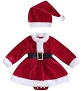 Robe De Noël Pour Fille Avec Manches Longues Et Imprimé Renne