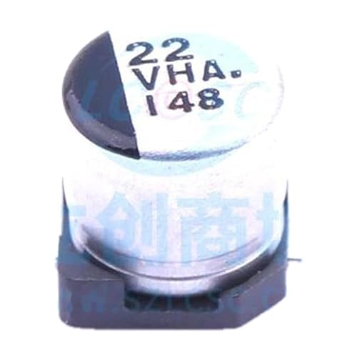 Image of 10 Pcs SMD aluminum electrolytic capacitor 22uF 35V SMD, 5x5.4mm