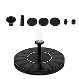 Betriebsspannung: 7 V 1PC Solarwasser-Pumpen-Brunnen-Garten-Teich Power Panel Kit Pool Unterwasser-Solar-Wasser-Brunnen-Pumpe (Größe : 7V)