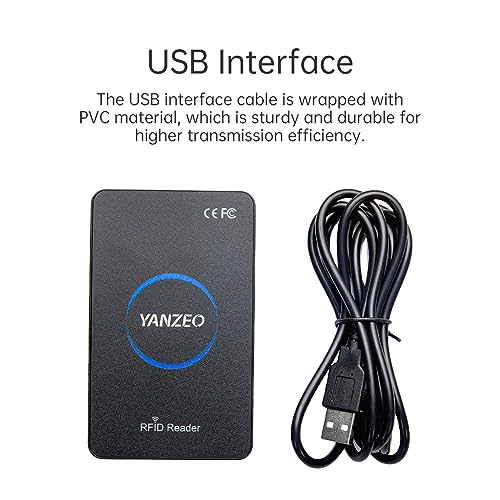 YANZEO SR380 Smart USB RFID leitor de cartão de identificação 125 kHz sensor de proximidade leitor d