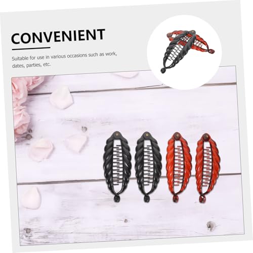 Pinces à cheveux banane pour sorties décontractées et coiffures vintage