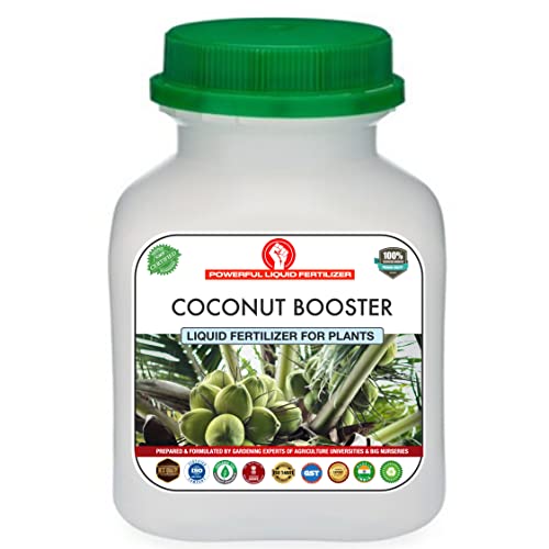 Image of Erwon Coconut Booster Liquid Fertilizer Premium Essential Powerful Liquid Fertilizer for the Best Growth of Coconut Plants with Fruiting Nutrients and Charged Micro-organism. (100 ml)