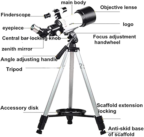 Telescopio Astronómico Profesional Refractor 336x miniatura 4