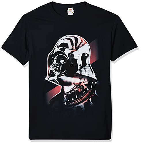 T-shirt Star Wars homme en maille premium avec sérigraphie collage haute définition