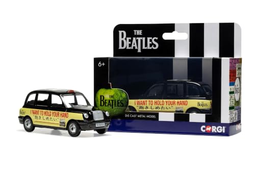 Corgi Diecast Model Cars – CC85934 The Beatles, London Taxi – ‘I Want to Hold Your Hand’ – 1:36 Pre-Built Model Vehicles Toy, Classic Metal Die Cast Collectible, Auto Toys Models for Adults – Yellow - Les Beatles, Paul McCartney, John Lennon, RIngo Starr, George Harrison Corgi Diecast Model Cars - CC85934 The Beatles, London Taxi - 'I Want to Hold Your Hand' - 1:36 Pre-Built Model Vehicles Toy, Classic Metal Die Cast Collectible, Auto Toys Models for Adults - Yellow – Image 2