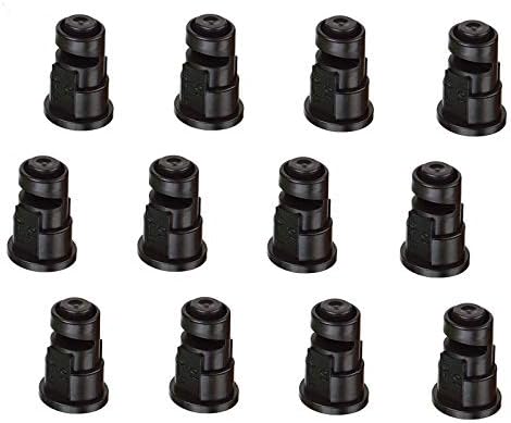 Pack of 12 - TeeJet Polymer Wide Angle Spray Tips Rated 2.0 GPM @ 40 PSI TF-VP10