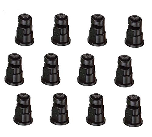 Pack of 12 - TeeJet Polymer Wide Angle Spray Tips Rated 2.0 GPM @ 40 PSI Farmer Bob's Parts TF-VP10