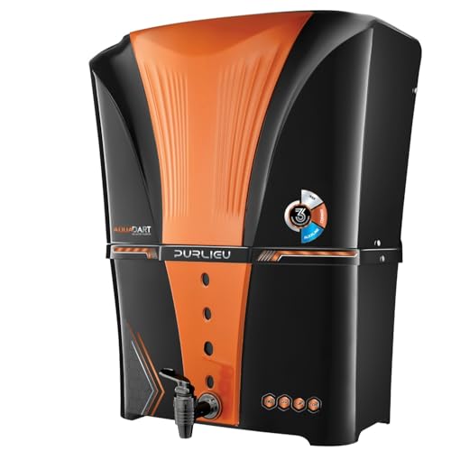 Image of AquaDart Zinc RO Water Purifier with Bio Copper and Alkaline Filter Technology Purification, UV, UF and TDS Controller 12Litre Fully Automatic Function and Best For Home and Office