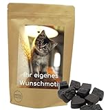 Deine Naschbox | Naschbeutel mit eigenem Motive | kompostierbar | Größe M | gefüllt mit 450g zuckerfreiem Lakritz 5er Mix | Gelatinefrei | Würzig