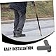 Healeved 2 Stück Krückenpolster für Krücken, Schutzkrücken, Handgriffe, Krückengriffe, Krückengriffe, Zubehör für Gehhilfen