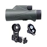 vanguard monocular review Compatible con Arca-Swiss Veo HD2 1042M - Monocular 10x42 en Kit para digiscoping