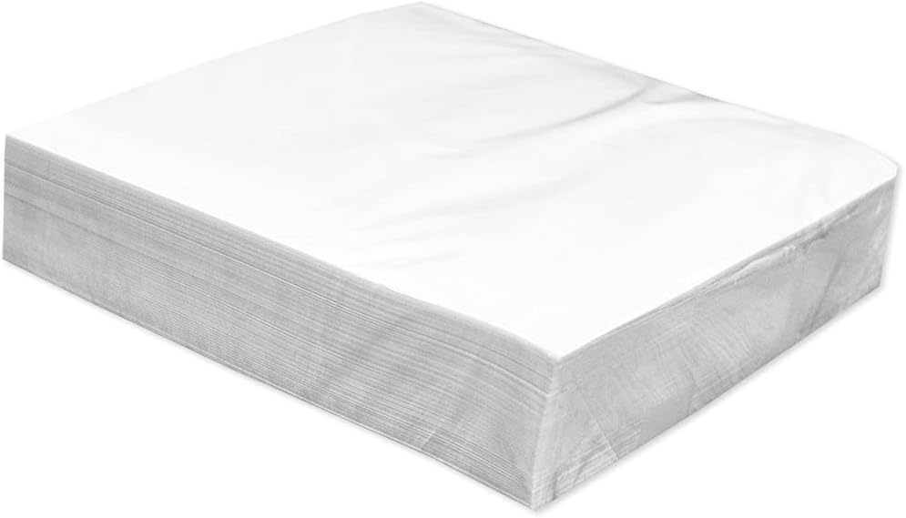 3 x 15 Rapid Release Water-Soluble Paper Pouches | 4” W x 4” L | Dissolves Quickly in Water | Sealed on 3 Sides | Biodegradable | Eco-Friendly | Pack of 100 White Pouches