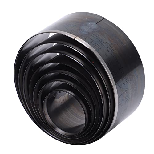 Atyhao 7Pcs Leather Punch Set, Hole Hollow Punch Cutter Leather Punching Tool Round Shape Cutting Mold Punching Die Set For Diy Leather Craft #TOP1