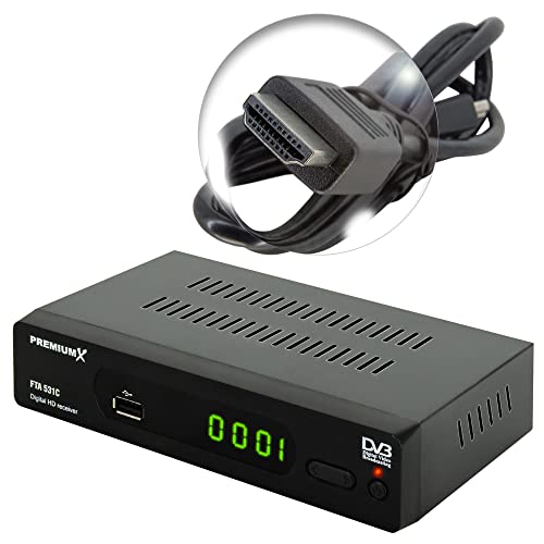 Kabelreceiver Premium X DVB-C FTA 531C für digitales Kabelfernsehen