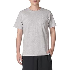 Champion Men’s Unisex Cotton T-Shirt, Classic Tee, C Logo