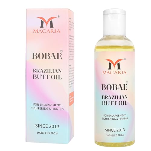 MACARIA Bobae Brazilian Butt Bum lifting Oil for black women