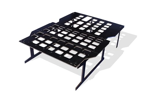 Camporan - Cama Furgoneta Camper Ligera, Furgo Mediana Varios Vehiculos, Somier Plegable de Tablero Marino y Facil Montaje