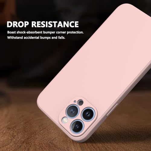 Image of for iPhone 12 Pro Max Case Pink, Scratch Resistant with Soft Touch, Slim Thin Phone Cover for iPhone 12 Pro Max 6.7 inch