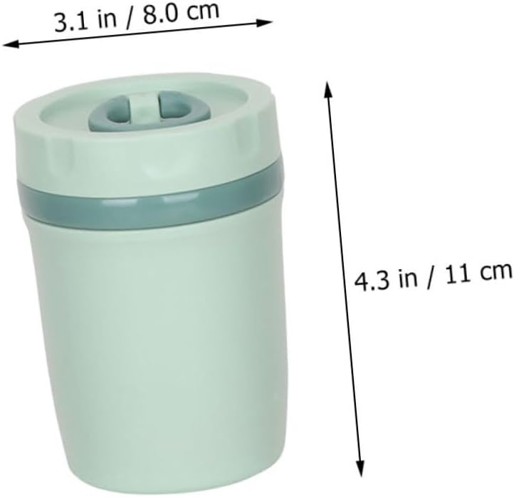 SOLUSTRE Soup Containers Lids for Lunch Sealed Soup Cup Insulated Milk Jar Leakproof Cereal Cup Thermal Insulation Microwave Heating
