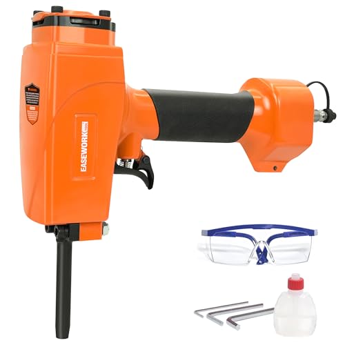 EASEWORK TOOL Pneumatic Nail Remover Heavy Duty Professional Air Punch Nailer/Nail Remover Tool/Nail Puller Fast & Labor-Saving Denailer Air Gun Removes 916 Gauge Nails for Wood Workpieces Pallets