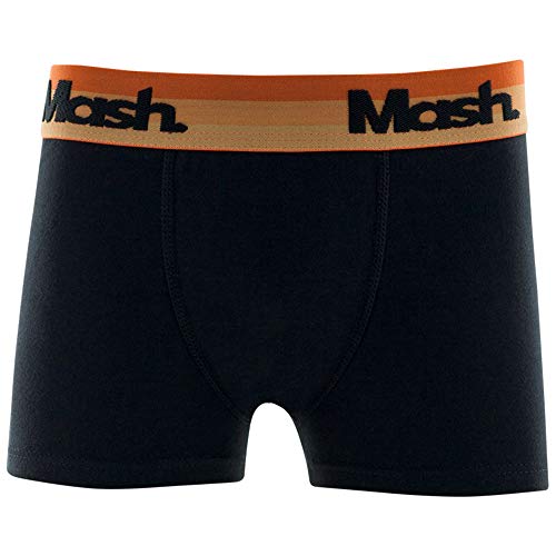 CUECA BOXER ALGODÃO INFANTIL Preto G