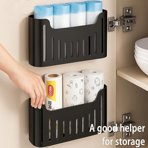 Boîte de rangement pour petits objets murale et sans perçage pour frigo