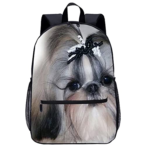 Sac à dos imprimé 3D motif chien une idée cadeau originale pour ado
