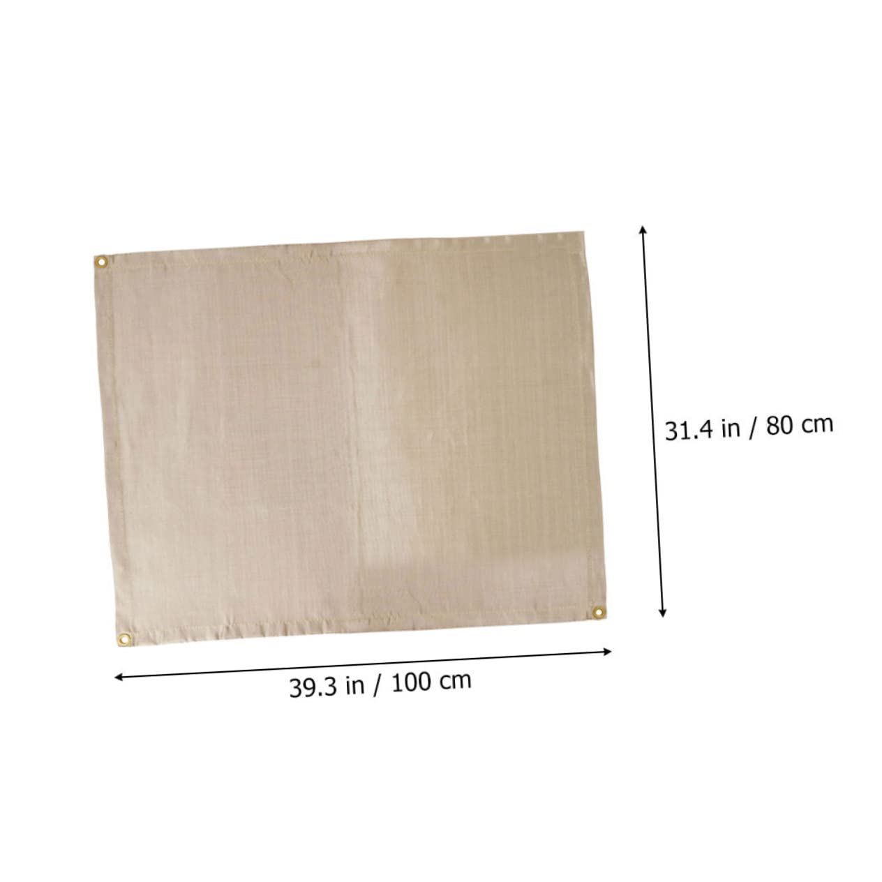 VINTORKY Outdoor Fire Retardant Blanket Fiberglass Fire Resistant Mat for Camping High Temperature Insulation Durable Heat Protection for Home Fire Safety