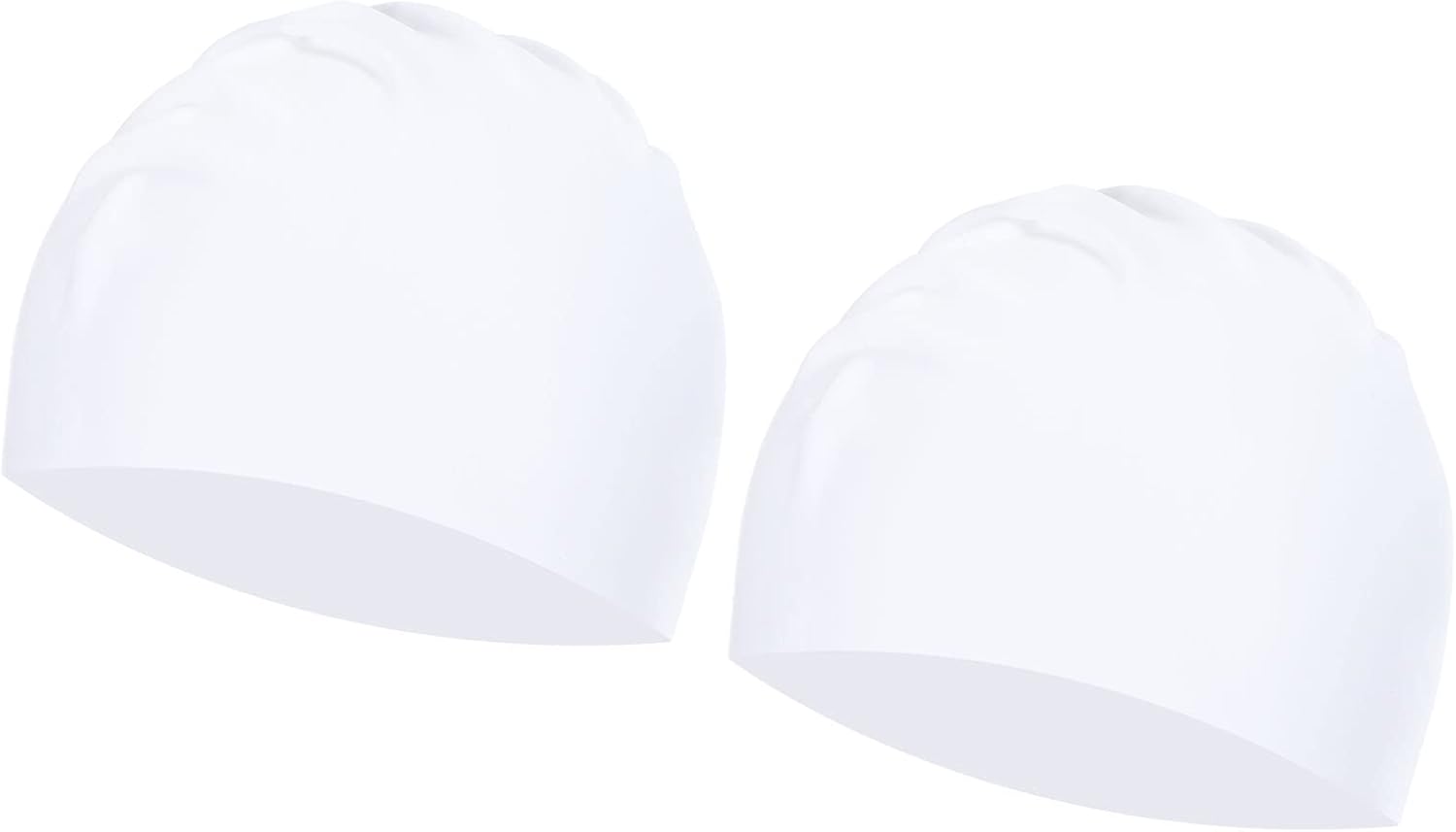 PATIKIL Silicone Swim Cap Waterproof Swimming Hat Non-Slip Adult Swimming Caps for Women and Men Swim Training Racing