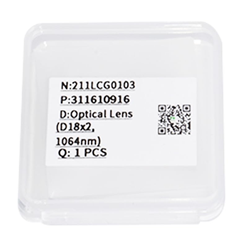 Lentilles de protection laser Raytools 37x7mm pour tête de coupe fibre optique, lot de 10 pcs