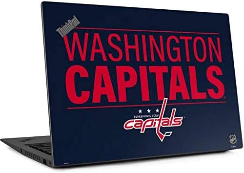 Skinit Decal Laptop Skin Compatible with Thinkpad X1 Carbon (6th Gen 2018) - Officially Licensed NHL Washington Capitals Lineup Design