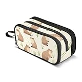 Dimensions : 22,5 x 9 x 11 cm (L x l x H), grand espace de rangement pour jusqu'à 30 à 75 crayons fins et autres petits articles ; design rectangulaire, peut contenir des crayons extra longs de 20,3 cm